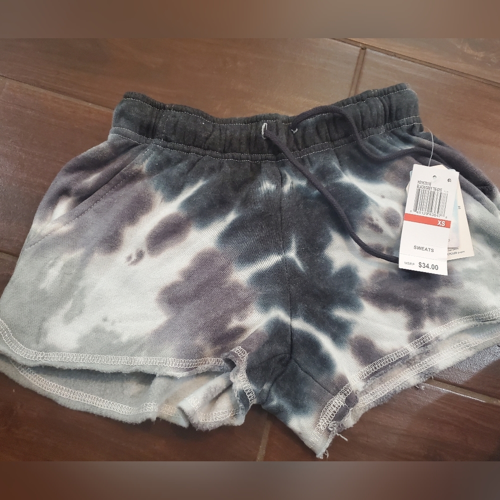 Tie dye shorts by hippie rose new with tags xs women's fits girls size 1…